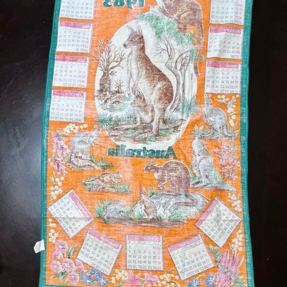 1983 Australian tea towel.  Vintage unused   - Picture 11 of 11